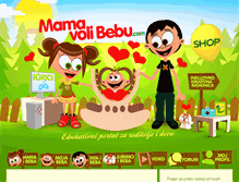 Tablet Screenshot of mamavolibebu.com